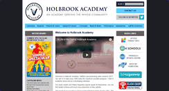 Desktop Screenshot of holbrookacademy.org